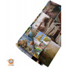 Plaid - Coperta in pile singola maxi 130X180 personalizzata foto collage e retro foto collage