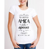 T-Shirt Donna Addio Al Nubilato Personalizzata con Nome – Addio al nubilato In Corso- “Amica Della Sposa”