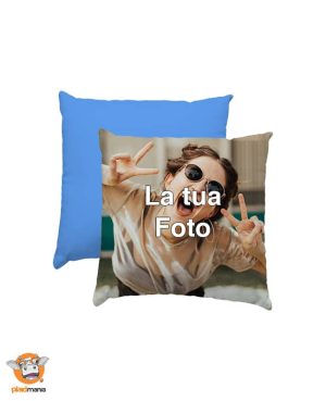 Cuscino Personalizzato Con Foto 40x40 Cm – Idea Regalo Unica Con Federa E Imbottitura