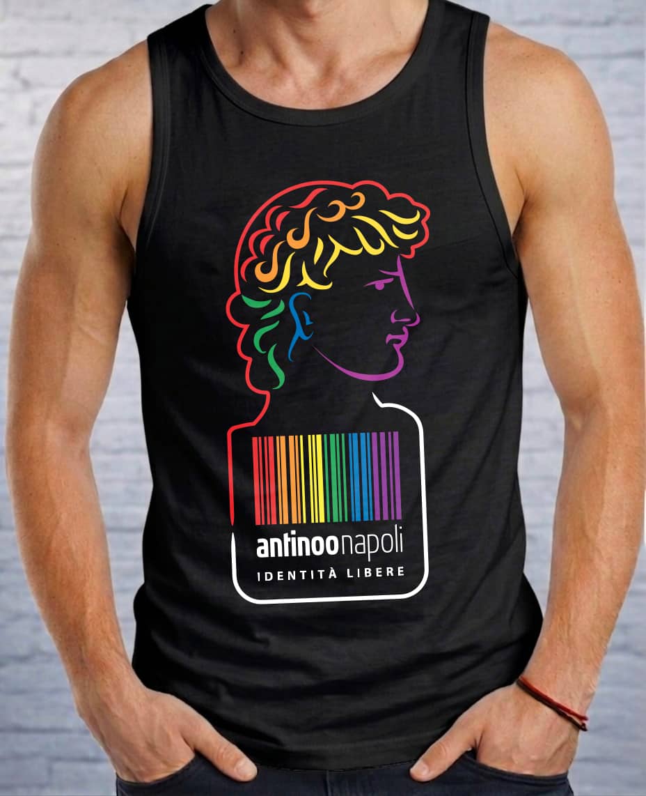 Canotta Napoli Pride - Antinoo Napoli