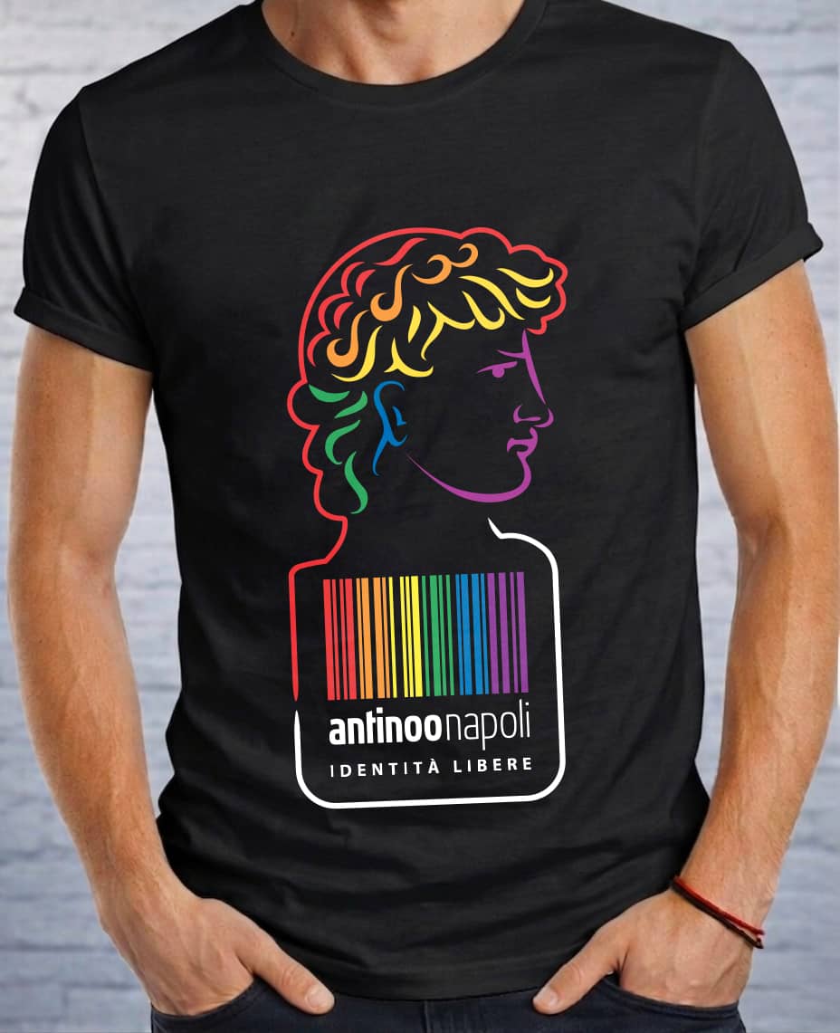 T-shirt Napoli Pride - Antinoo Napoli