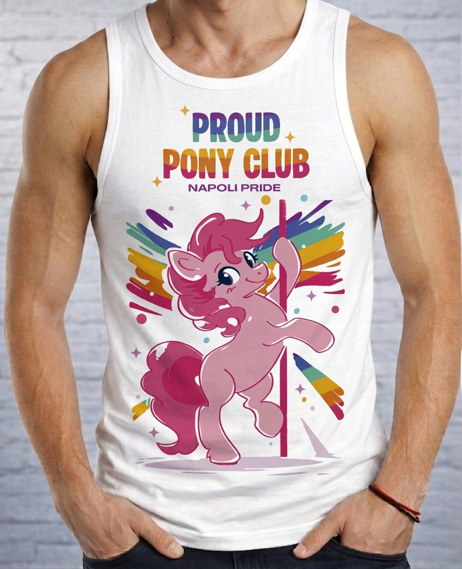 Canotta Napoli Pride - Proud Pony Club