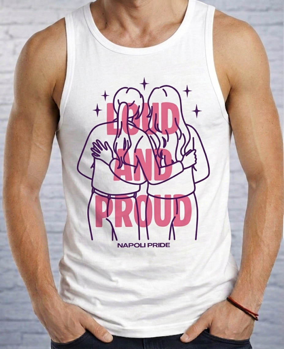 Canotta Napoli Pride - Loud and Proud