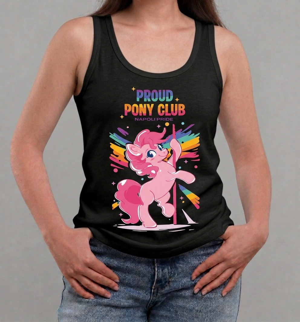Canotta Napoli Pride - Proud Pony Club - immagine 4