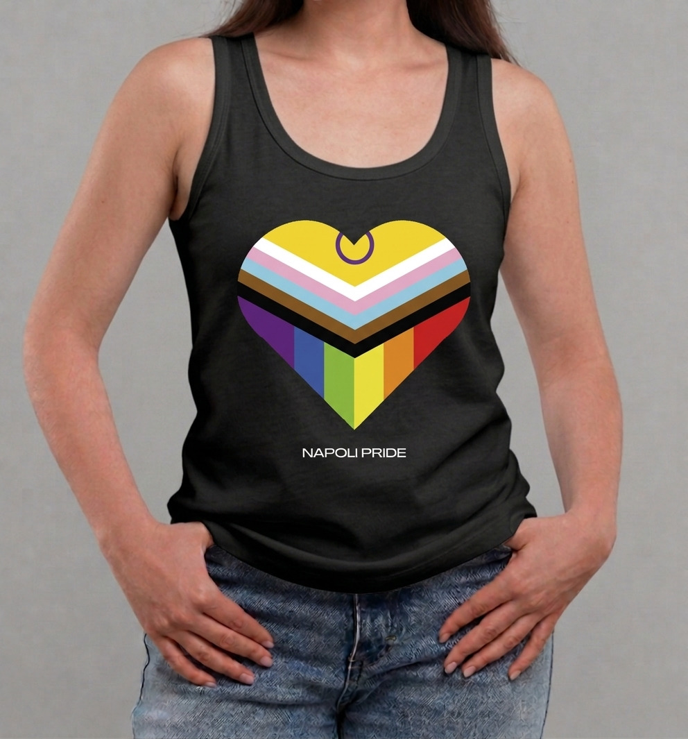 Canotta Napoli Pride - Heart 1 - immagine 2