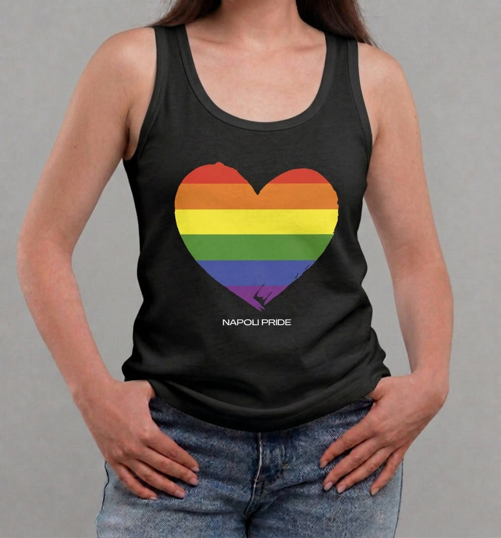 Canotta Napoli Pride - Heart 2 - immagine 2