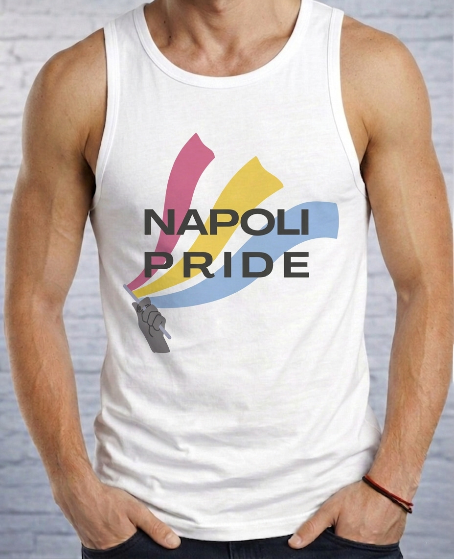 Canotta Napoli Pride - Flag 1