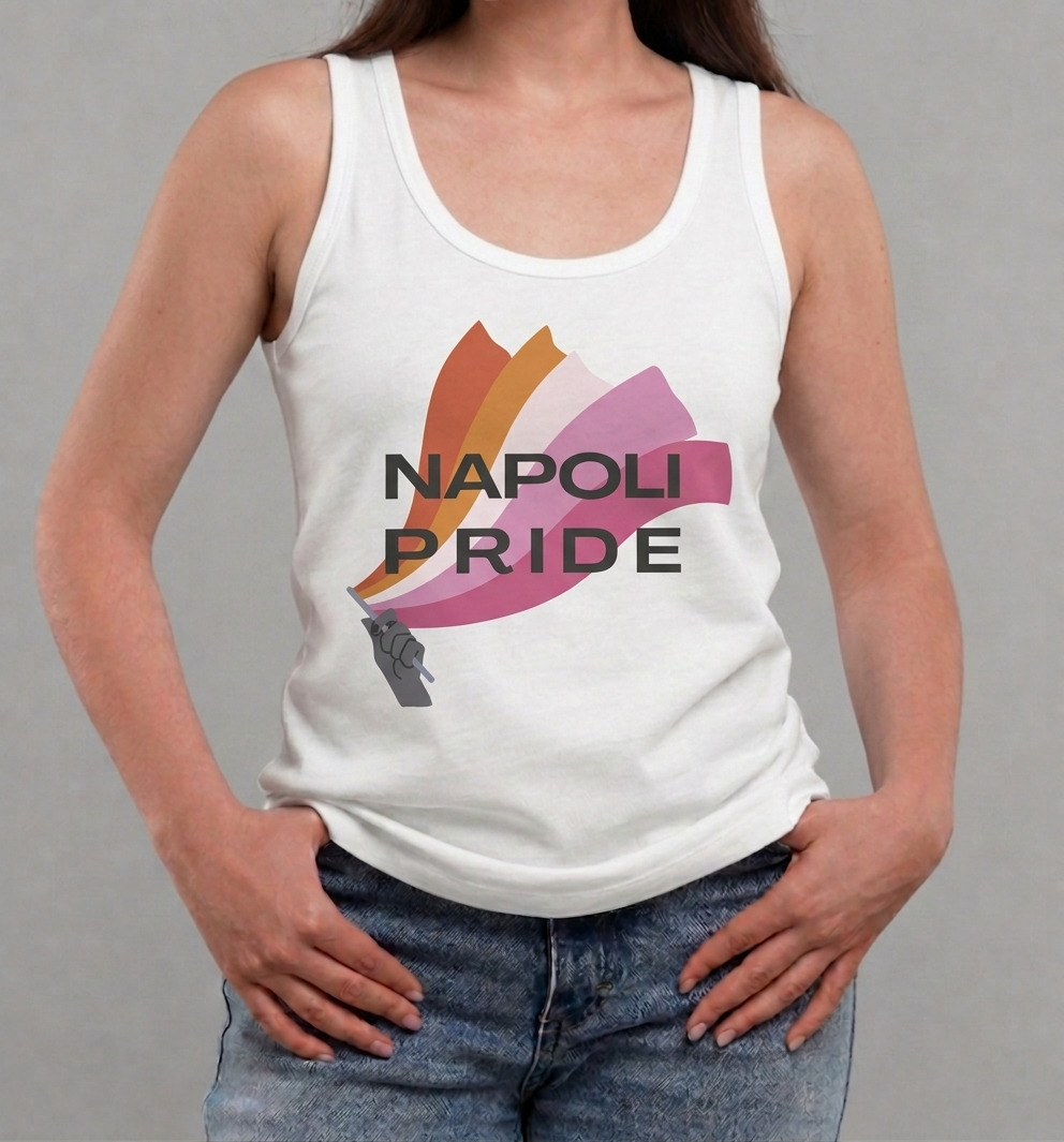 Canotta Napoli Pride - Flag 2 - immagine 2