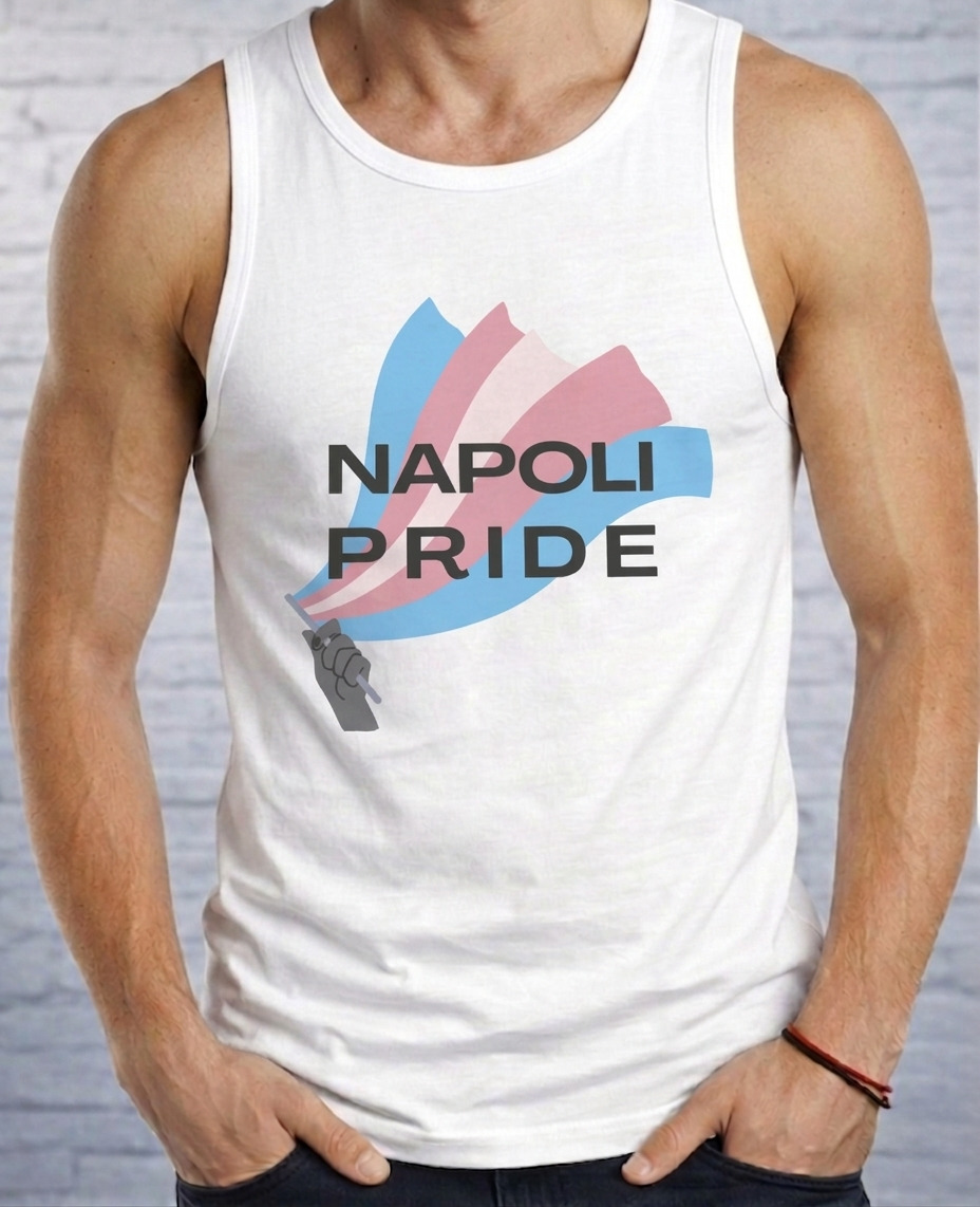 Canotta Napoli Pride - Flag 3