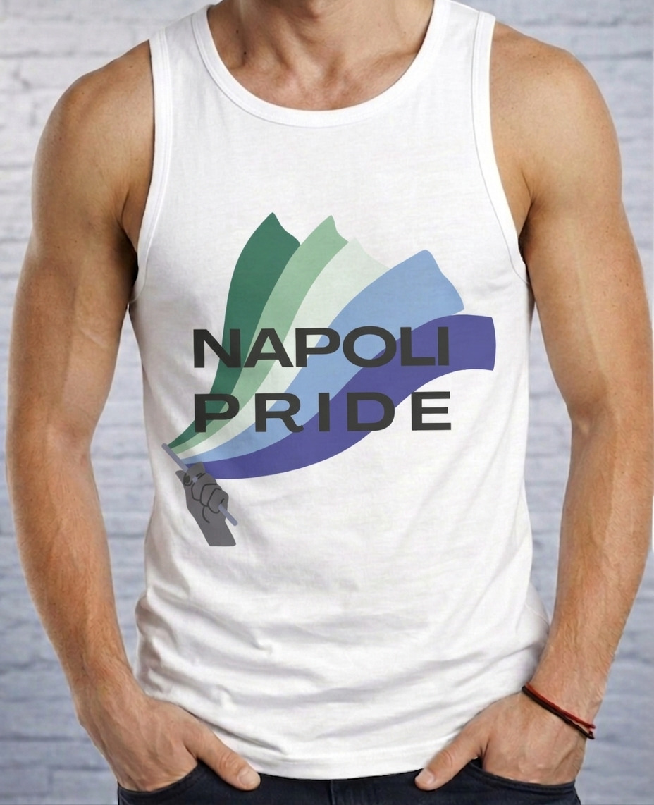 Canotta Napoli Pride - Flag 5