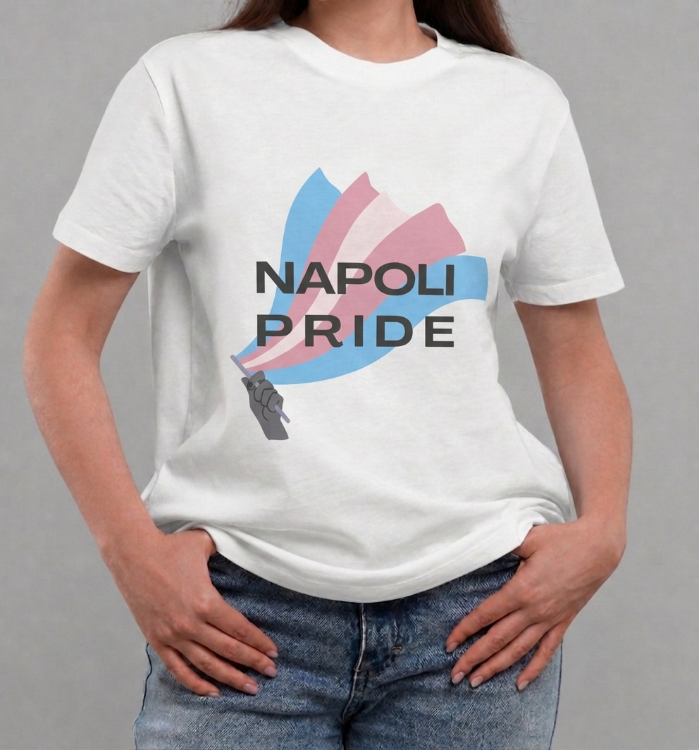 T-shirt Napoli Pride - Flag 3 - immagine 2