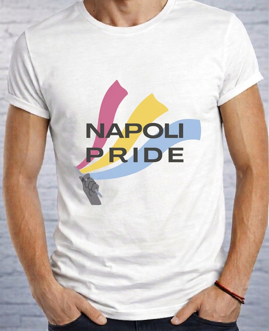 T-shirt Napoli Pride - Flag 1