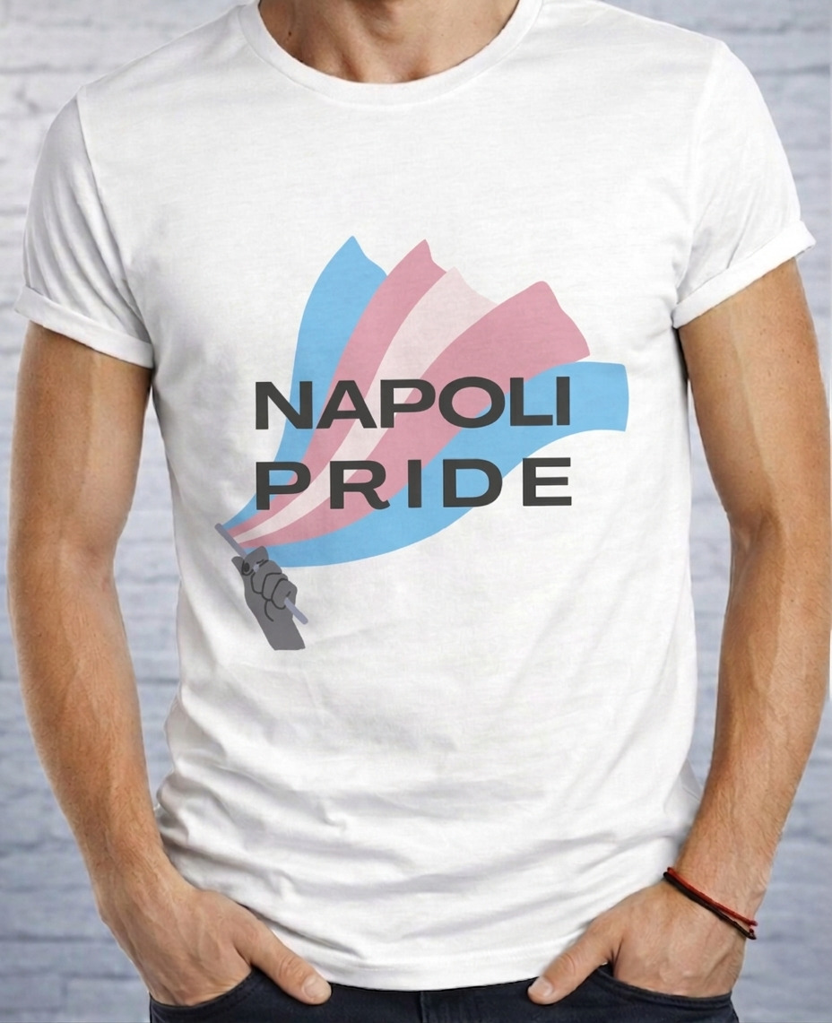 T-shirt Napoli Pride - Flag 3
